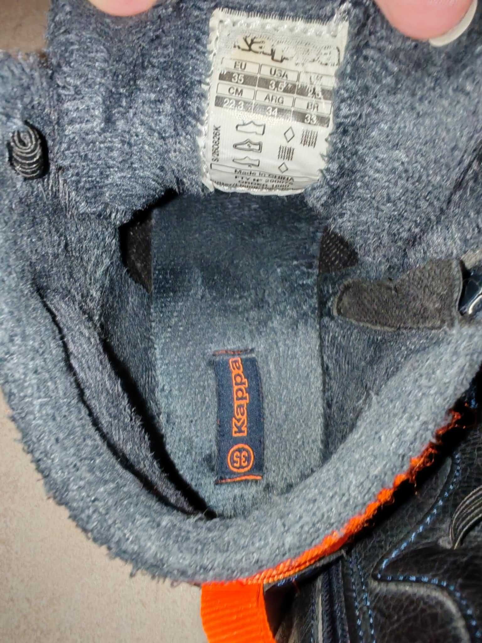 Buty Kappa rozmiar 35 wkładka  22,3 cm Stan BDB
