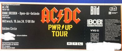 AC/DC Bilet Drezno 19.06 Golden Circle