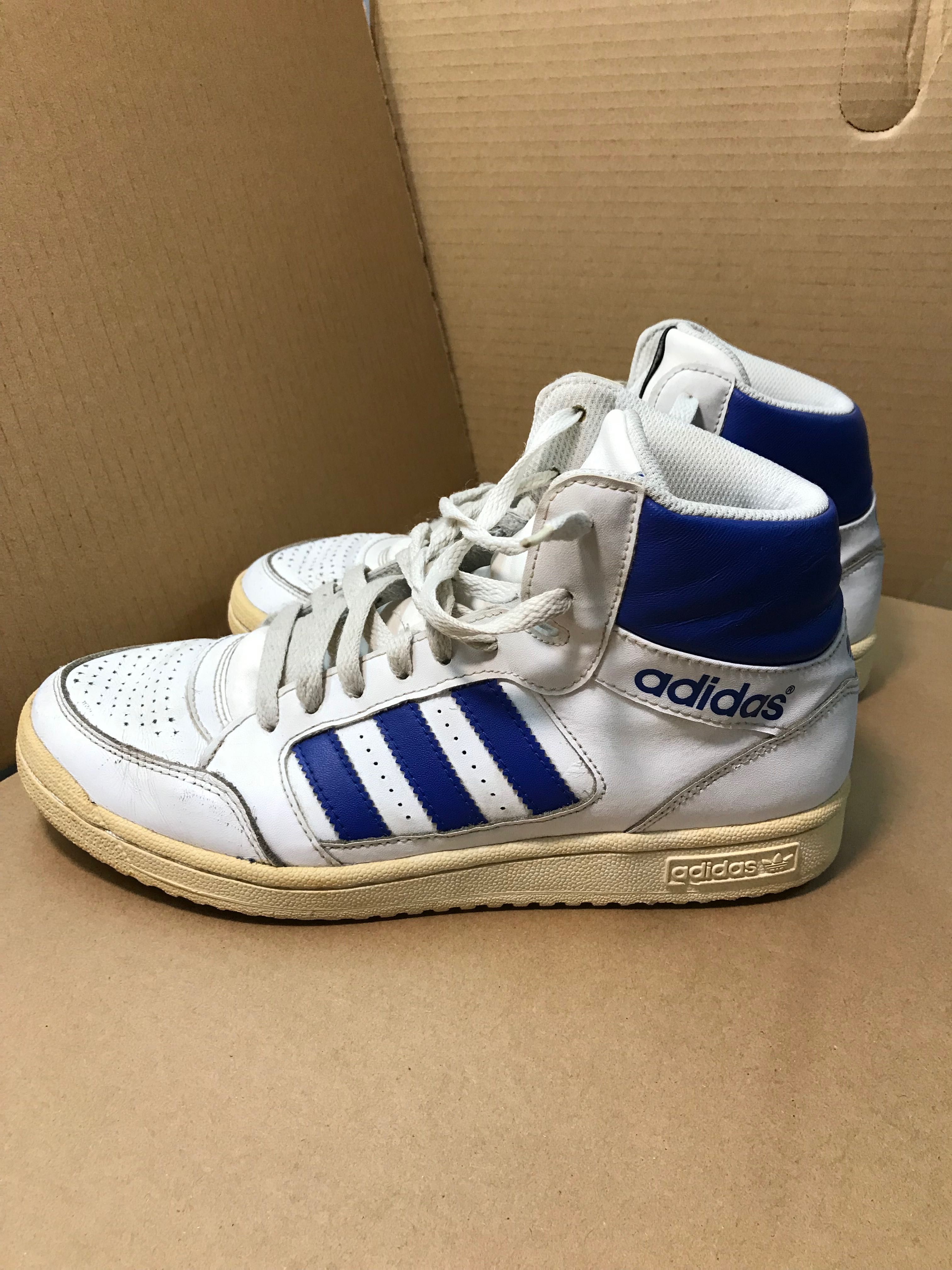 Sapatilhas Adidas branco com azul