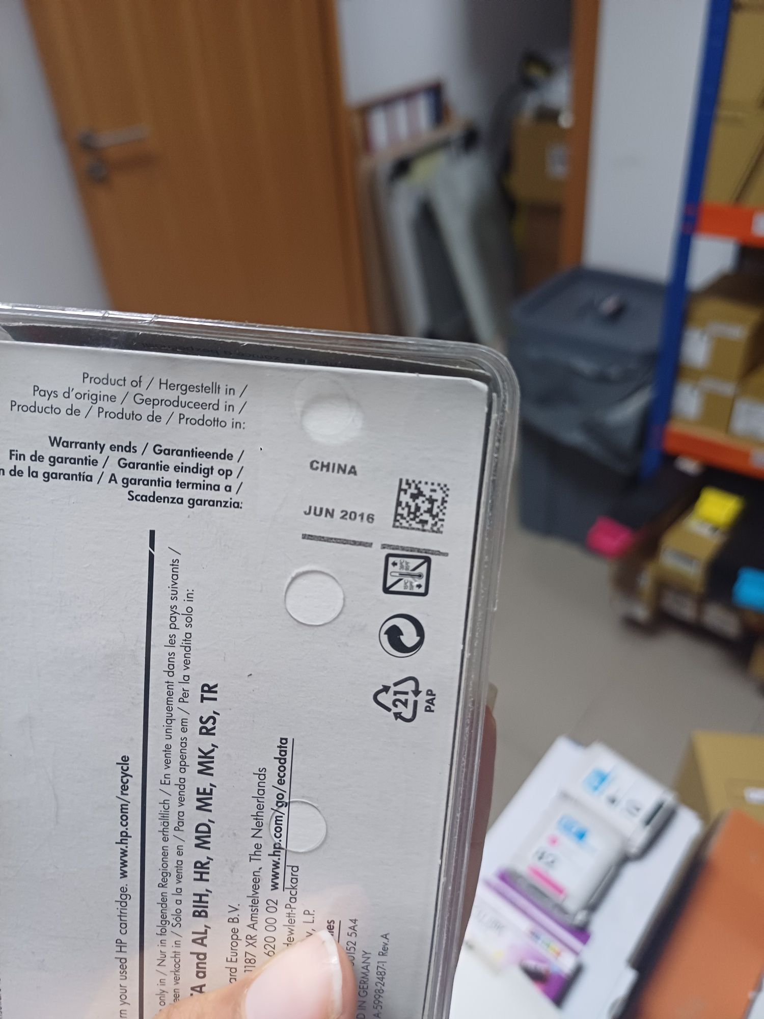 Tinteiro hp original 342 tricolor