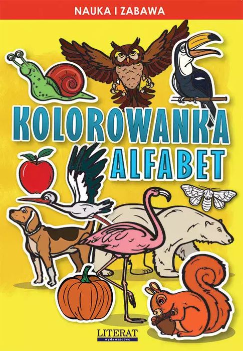 Kolorowanka Alfabet. Literat. Nowy Produkt