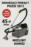 Wynajem odkurzacza piorącego KARCHER PUZZI 10/1 w centrum Wrocławia