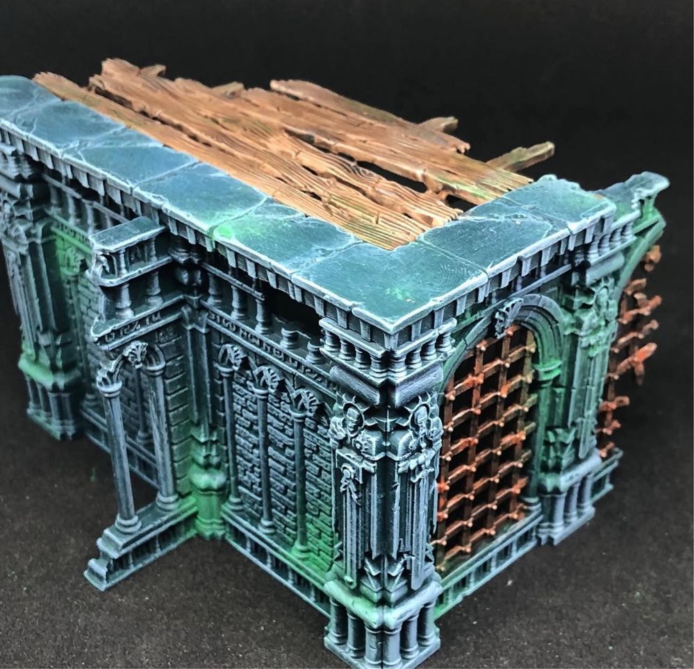 Warhammer - Warcry - ruiny, tereny, makiety