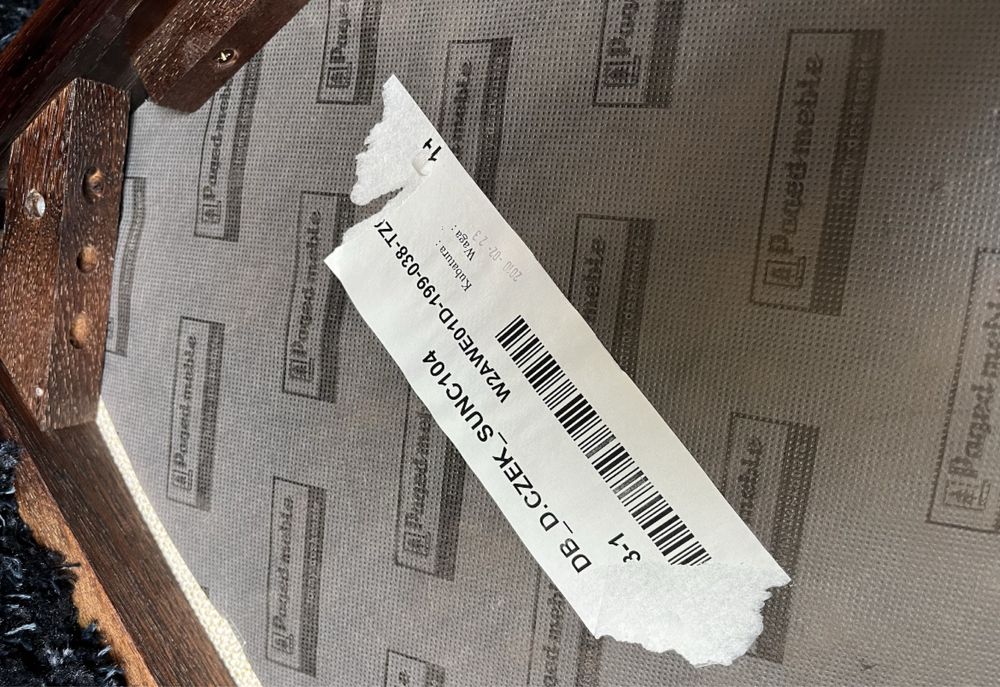 krzesła krzesło drewniane ciemny brąz venge wenge