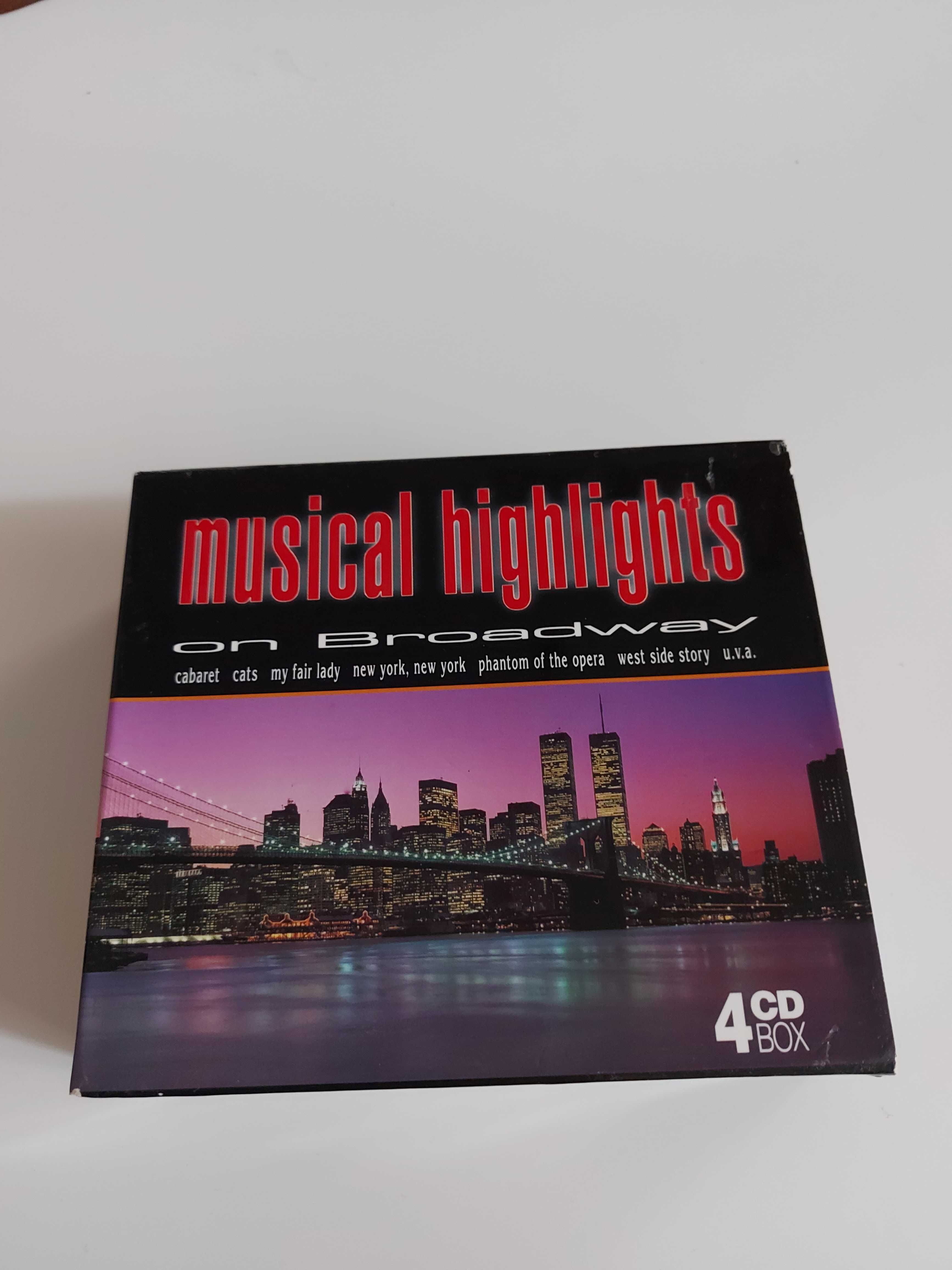 Musical Highlights on Broadway 4x płyta CD