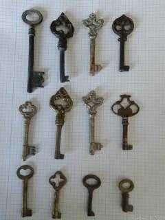 12 chaves são antigas.