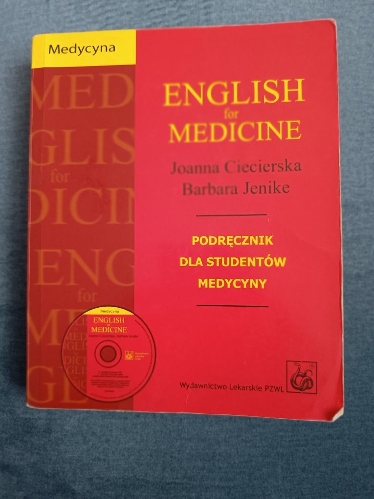English for Medicine z CD Joanna Ciecierska,Barbara Janike