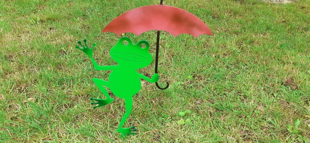 żabka ogrodowa dekoracyjna