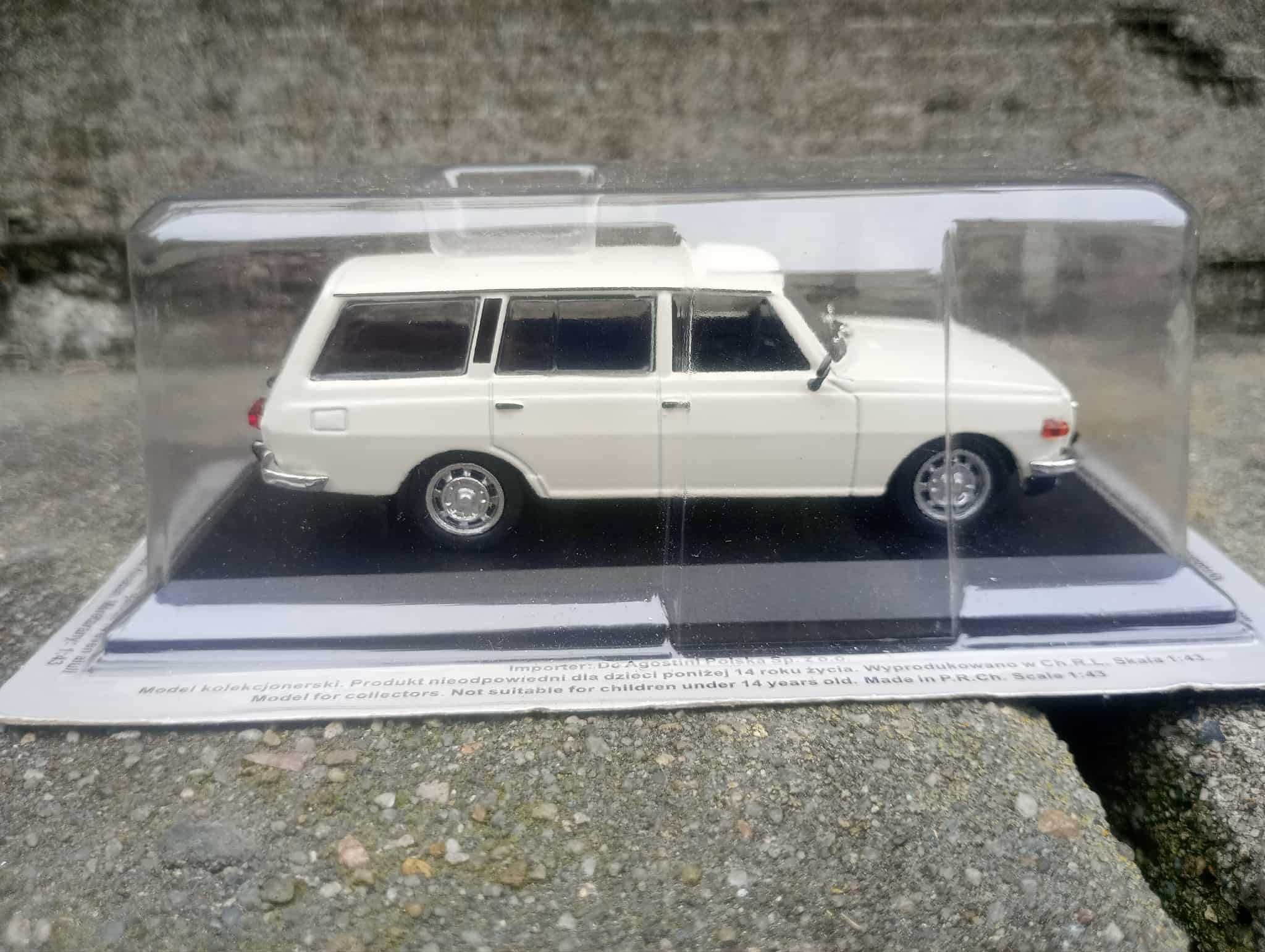 WARTBURG 353 KOMBI tourist kultowe auta PRL złota deagostini 1/43