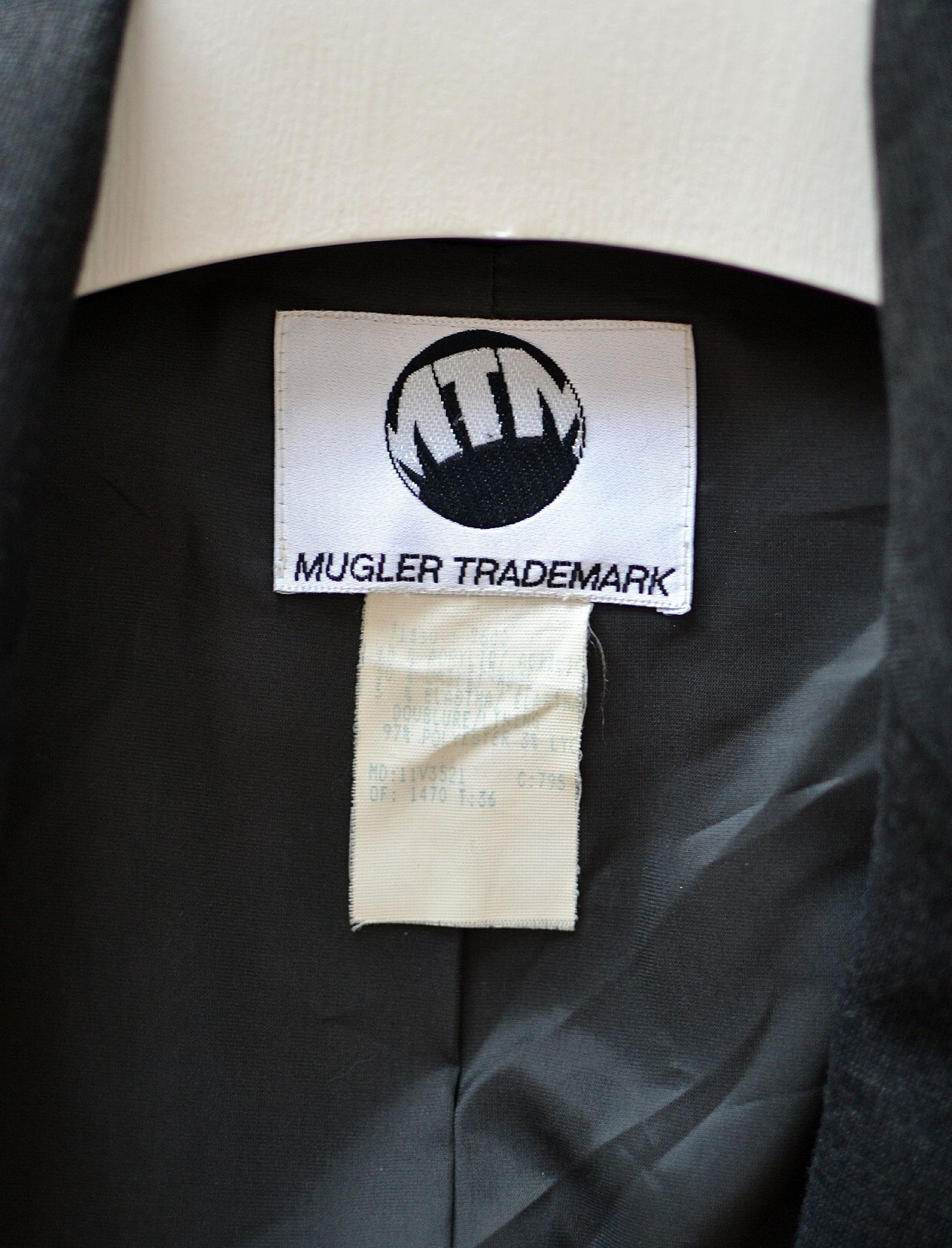 Винтажный жакет Mugler