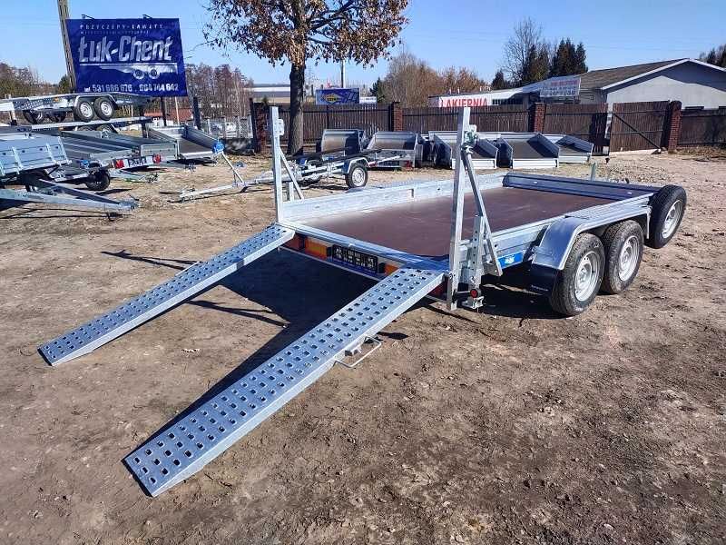 Laweta przyczepa 3,00x1,5 DMC 2700kg minikoparkę  pod Koparkę Walec
