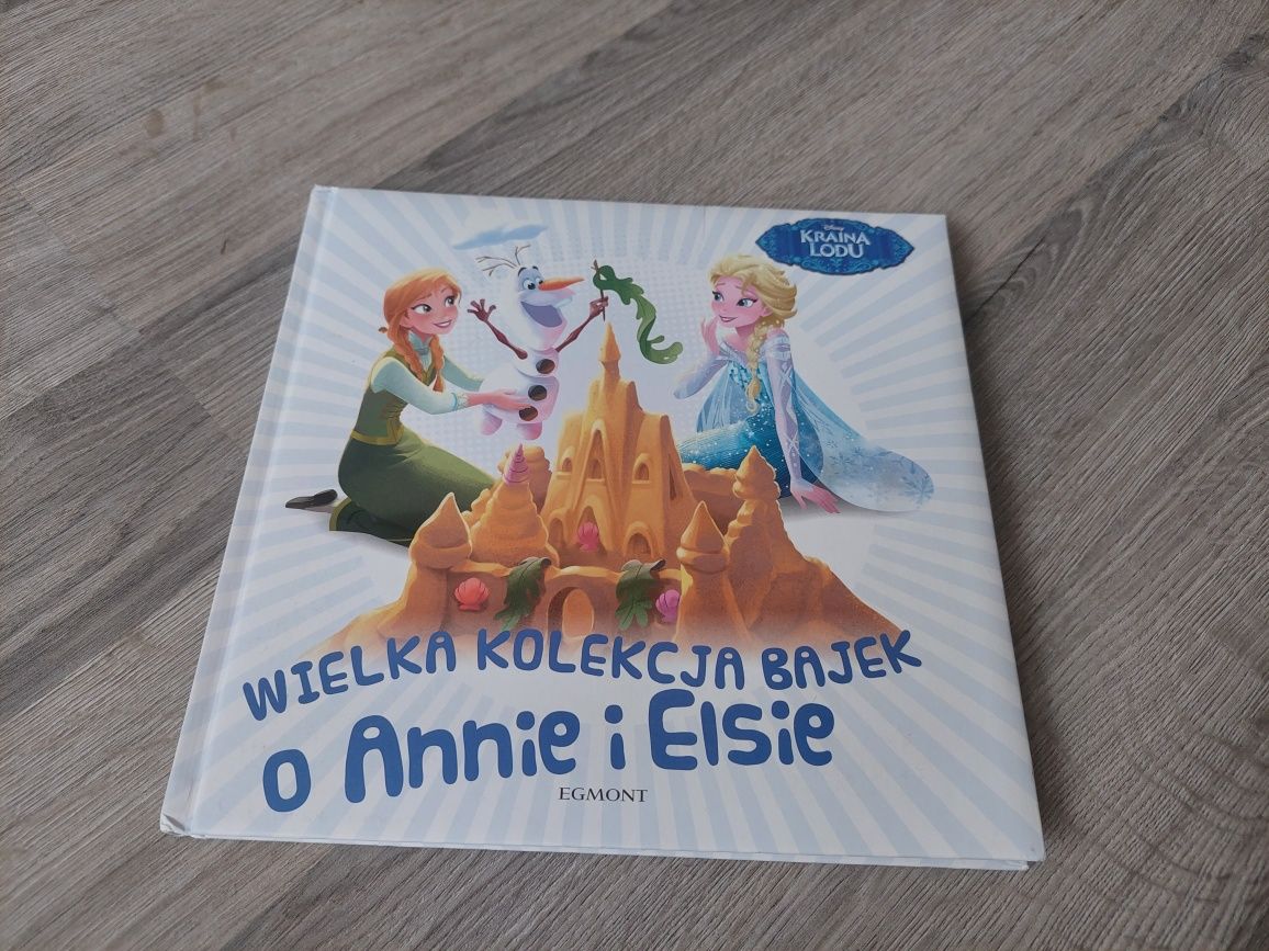 Wielka kolekcja bajek o Annie i Elsie Kraina Lodu stan idealny