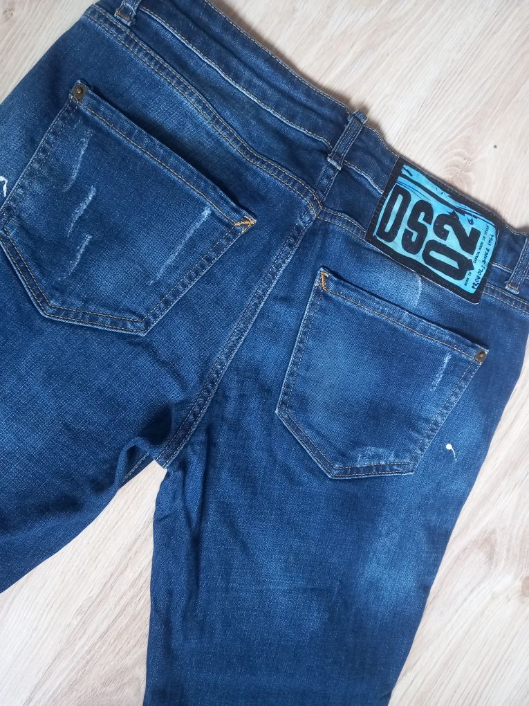 Dsquared2 męskie spodnie 46 31 slim fit