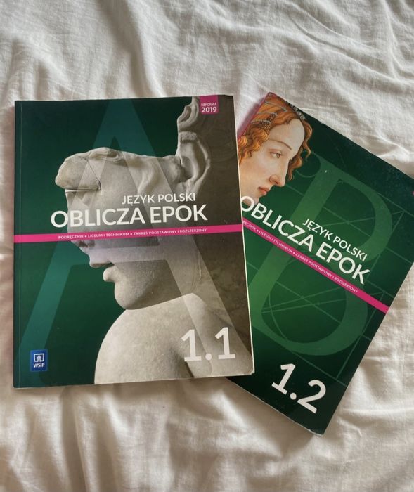 Język polski Oblicza epoki 1.1 i 1.2 2 części