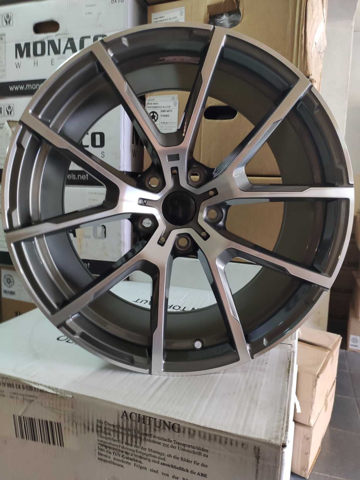 4 Jantes 19" p/ BMW serie 3, serie 5, serie 4 entre outros ( 3 cores)