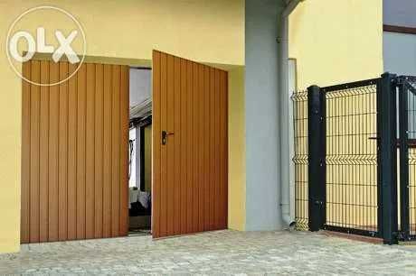 BRAMY garażowe DWUSKRZYDŁOWE brama dwuskrzydłowa NA M2  SZYBKO i TANIO