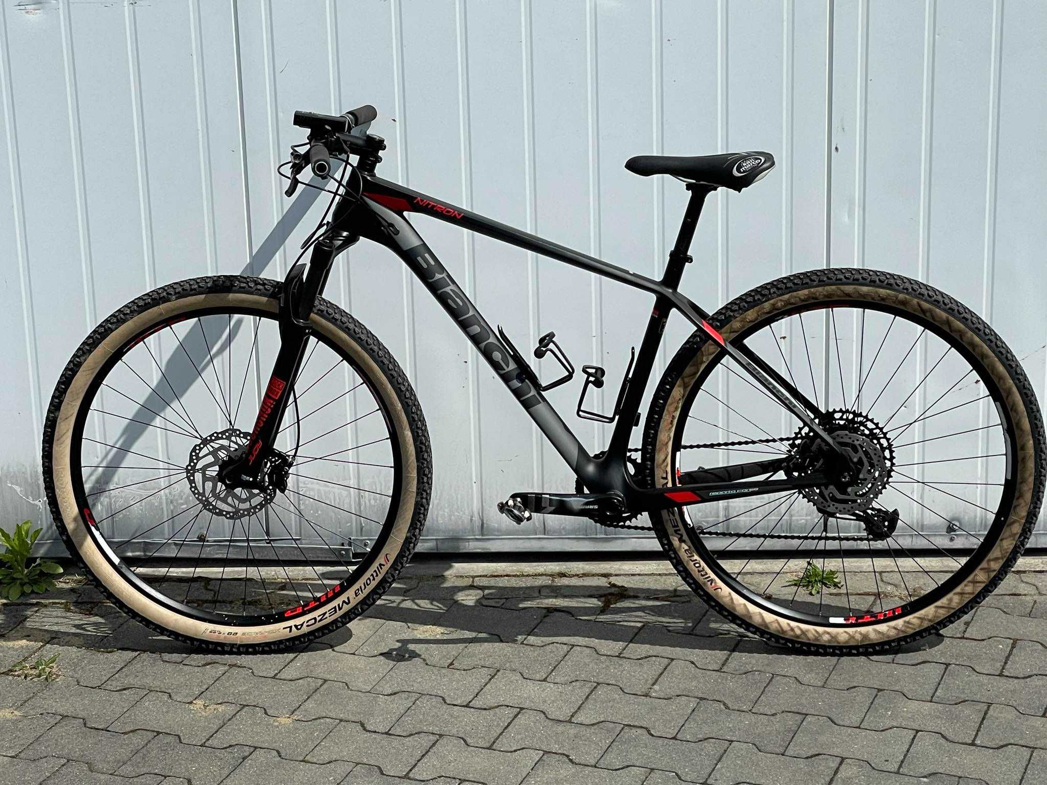 Rower górski MTB Bianchi Nitron 9.4 karbonowy biegi Sram NX Rama L PRO