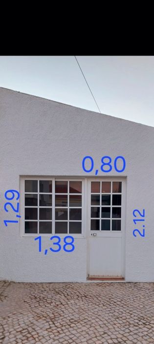 Porta + Janelas - usadas