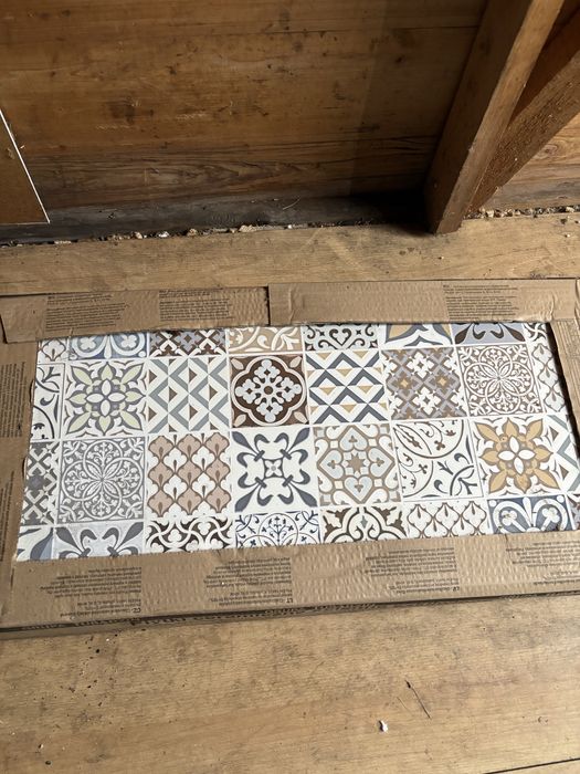 Opakowanie płytek cermaicznych (dekor) 6 szt.