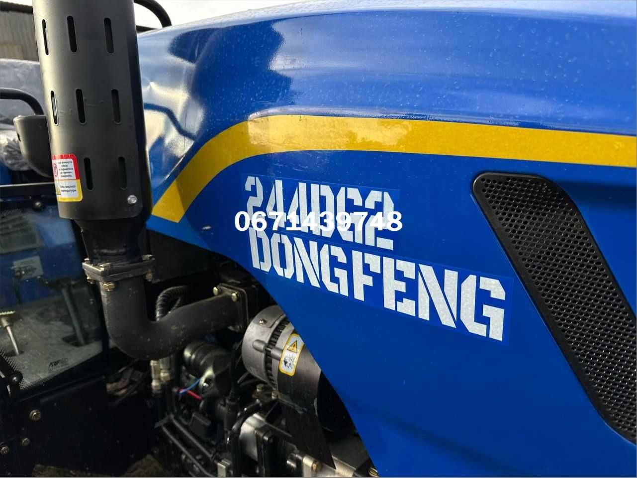 Мінітрактор DongFeng 244 DG2 з реверсом Нова Техніка ДОСТАВКА Донфенг