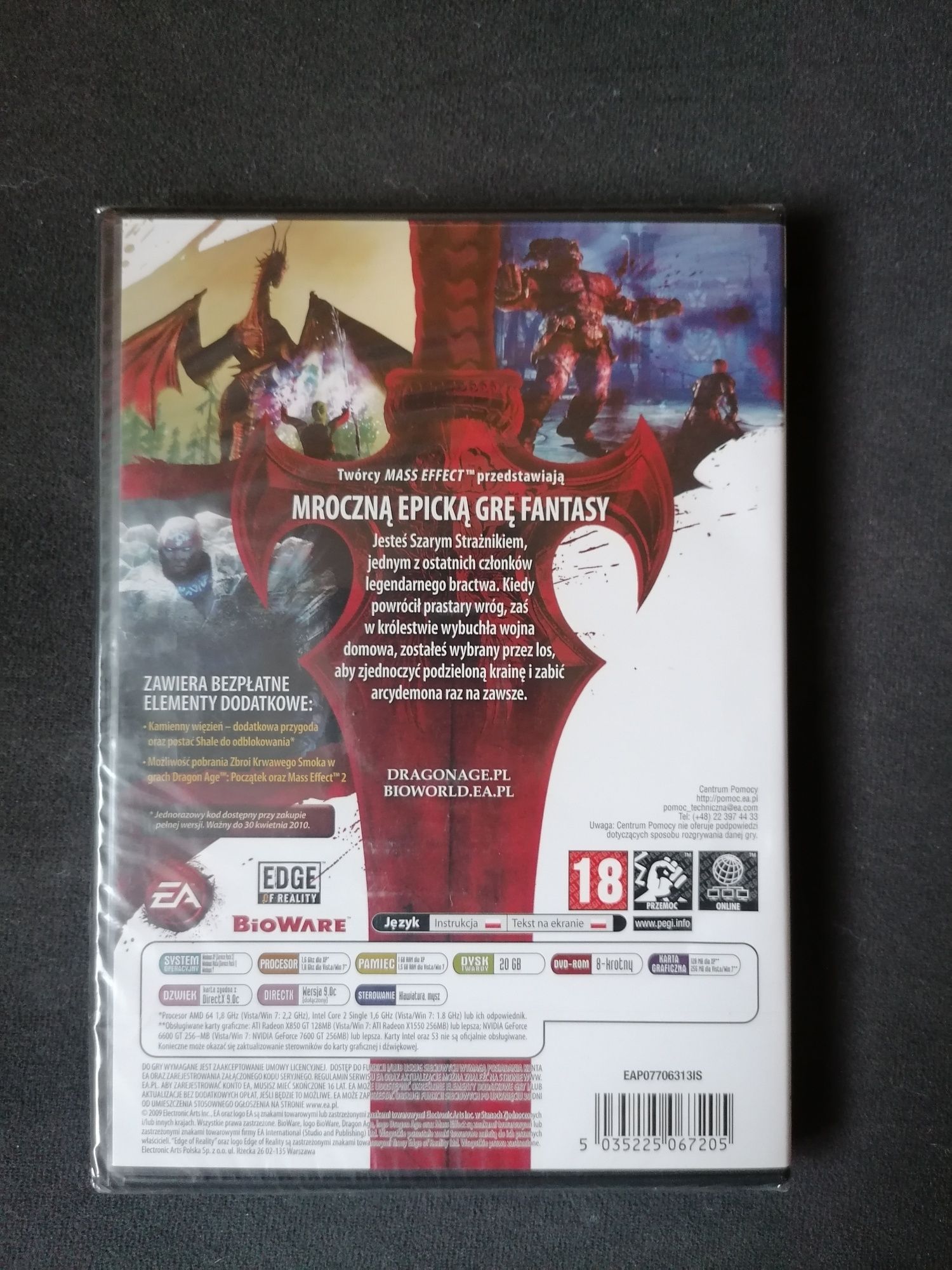 NOWA gra Dragon Age Origins PC