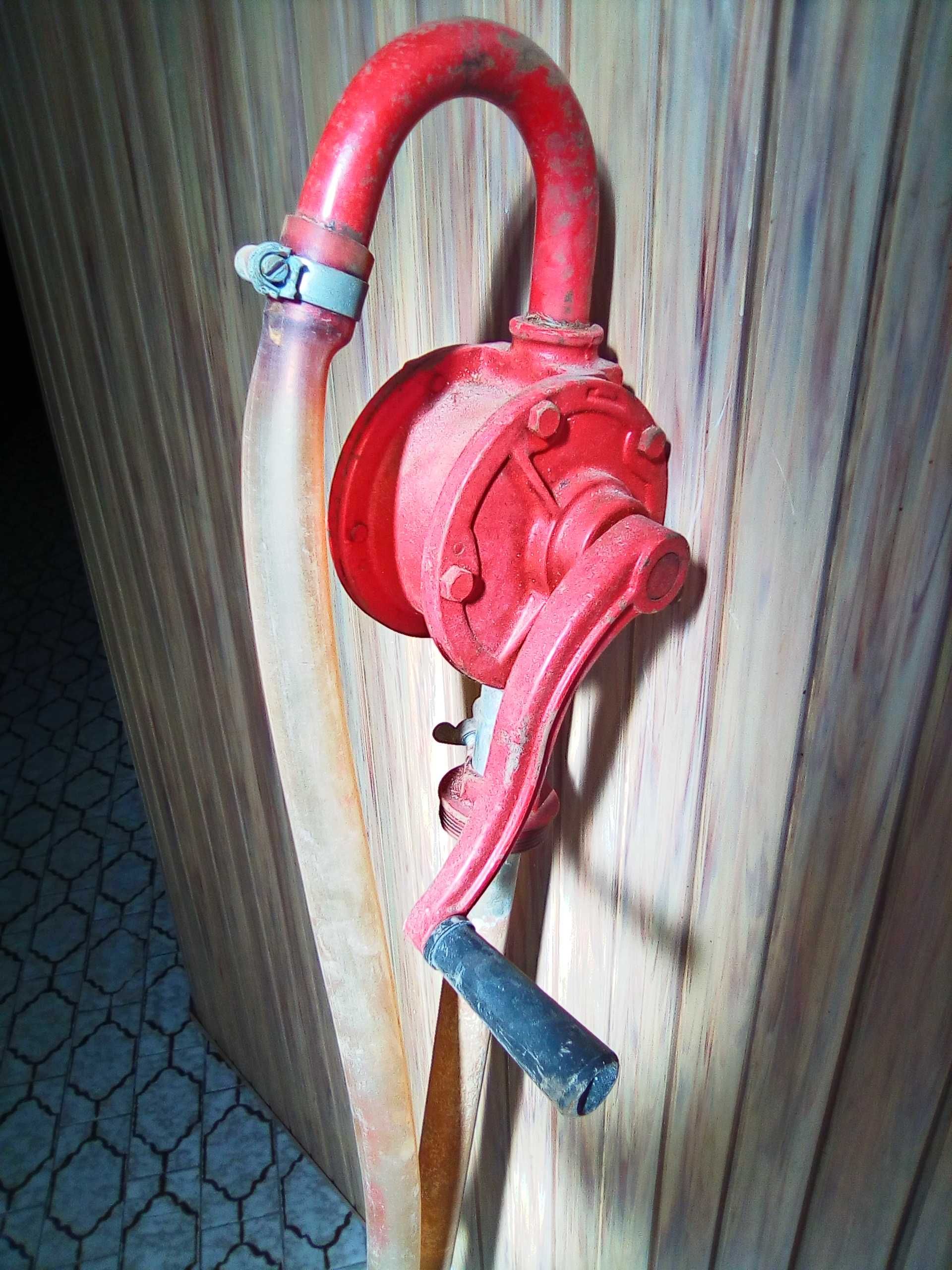 Bomba manual de transfega de liquidos com adaptador (porca) para bidon