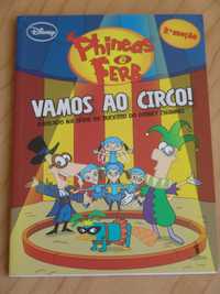 Livro 5  - Phineas e Ferb Vamos ao Circo