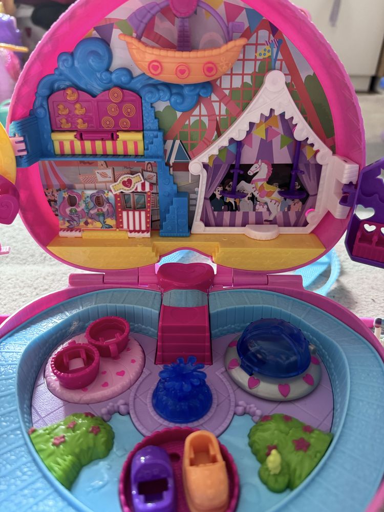 polly pocket plecak serce park rozrywki