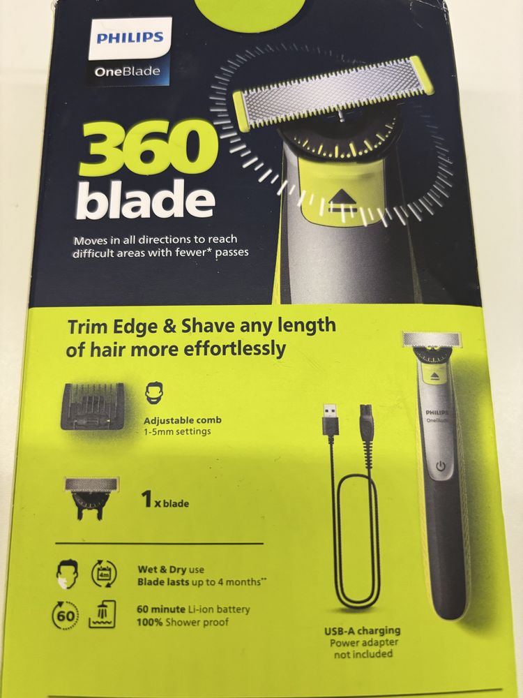 Maszynka do golenia one blade philips new bezprzewodowa