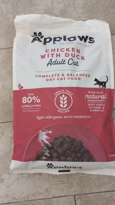 Applaws kurczak kaczka pokarm 7,5 kg kot dorosły