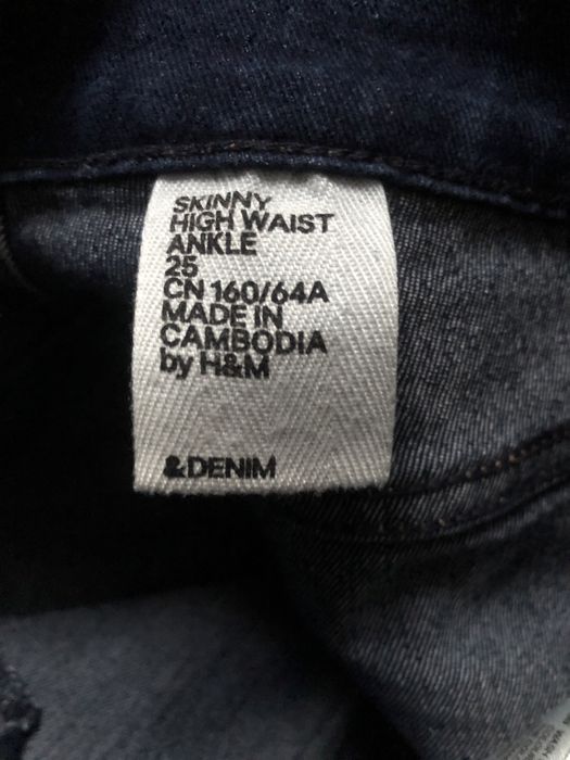 H&M skinny hight waist ankle