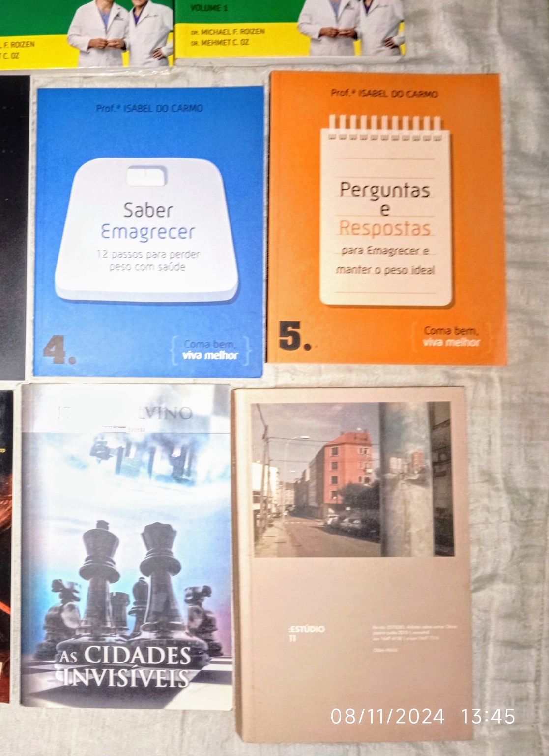 Lote de livros variados.55 Livros 35€ não é negociável.