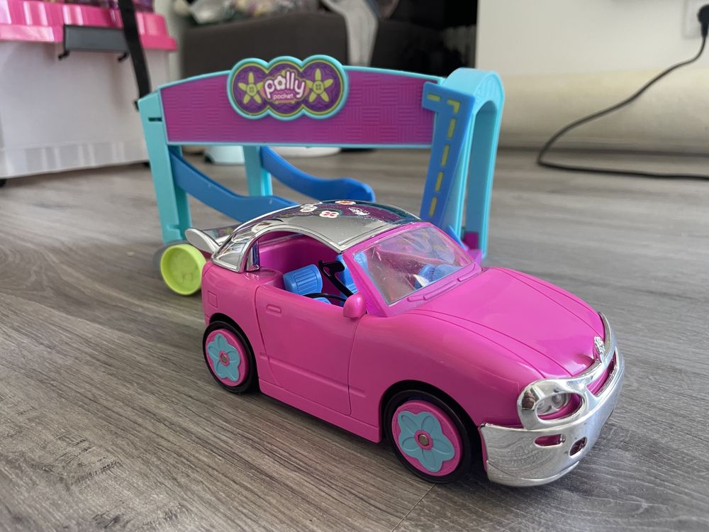 Garagem Polly Pocket com carro