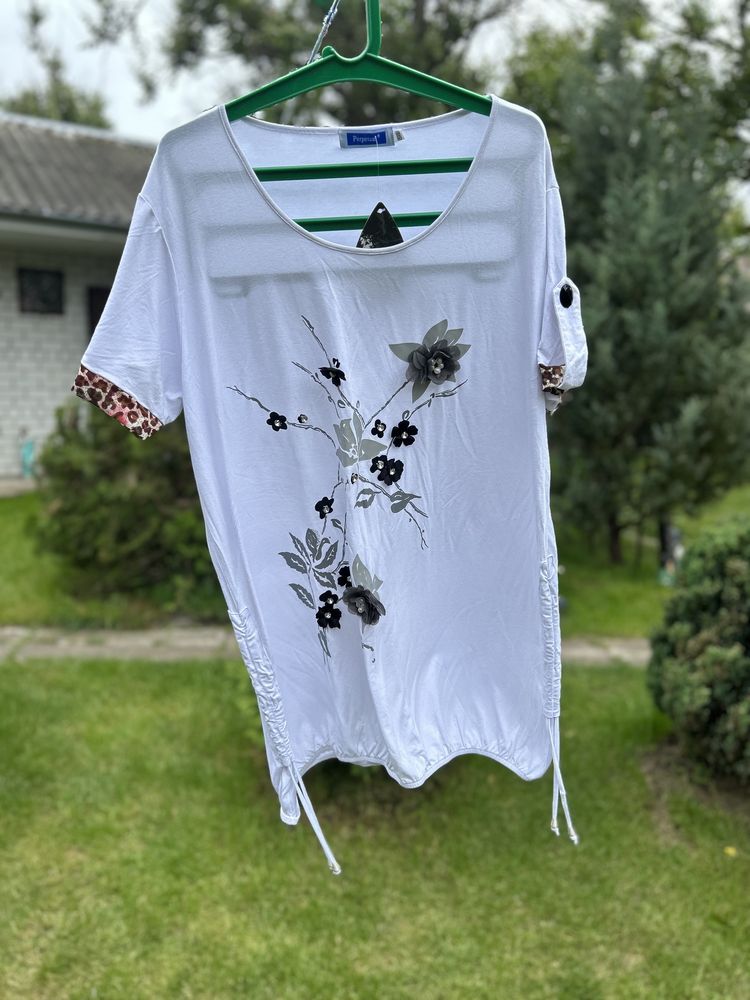 Туника платье большого размера XXXL новая!