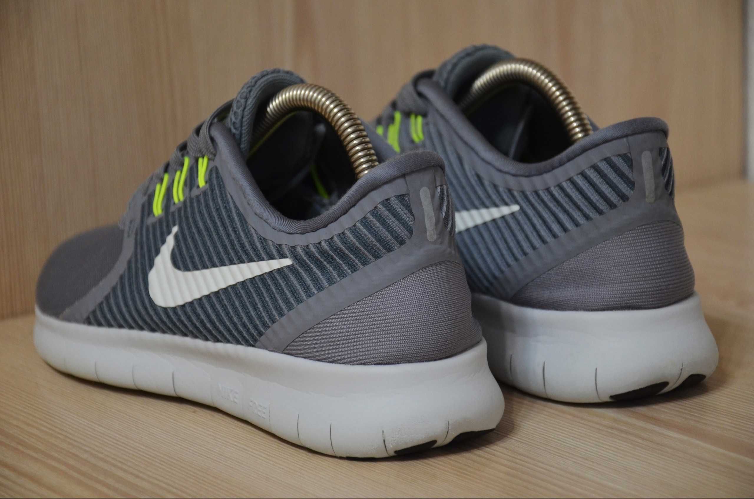 Nike Free RN Gray Running , Текстильні кросівки , легкі зручні