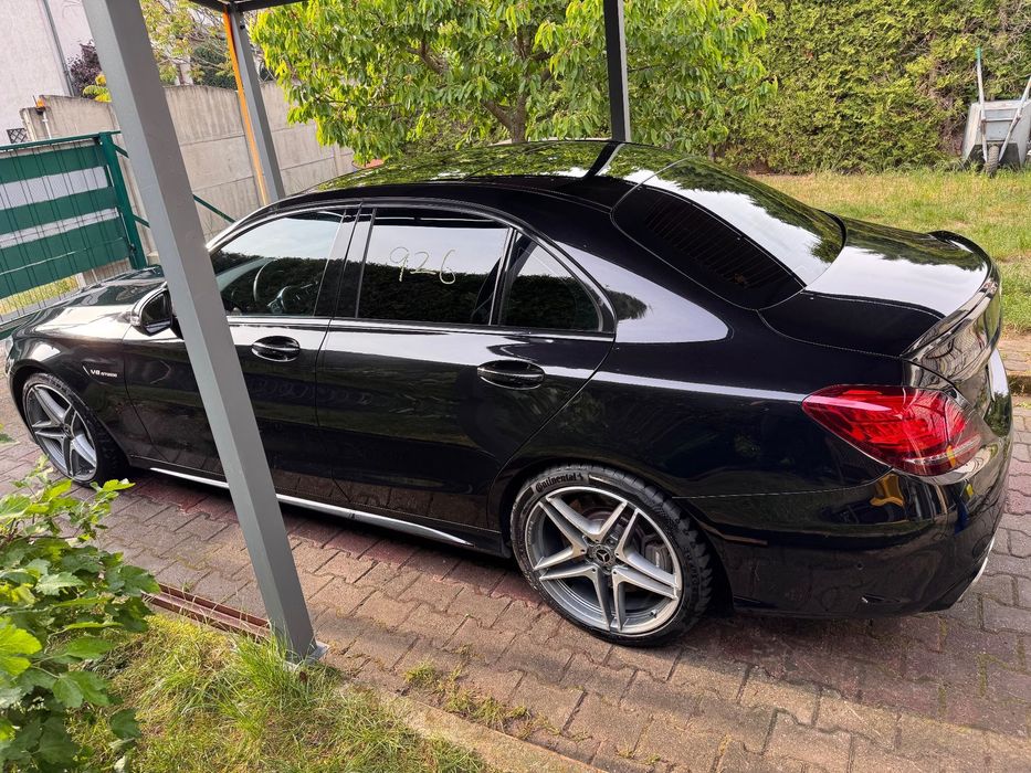 Mercedes-Benz Klasa C Mercedes C63 AMG W205 2020 •Panorama•Distronic•Kamery 360•Burmester