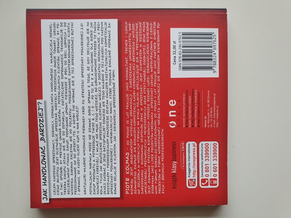 Sprzedaż pogłębiona 2.0 Piotr Kolmas sprzedawaj więcej skuteczniej