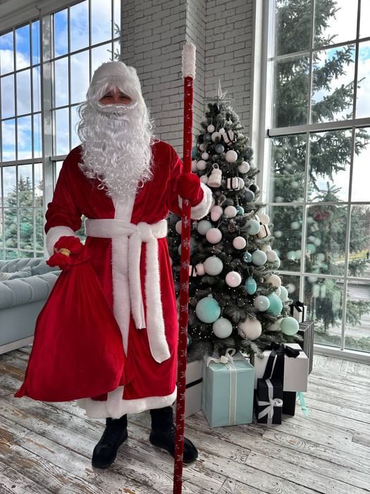 Костюм діда мороза, санта клаус костюми, новорічні костюми