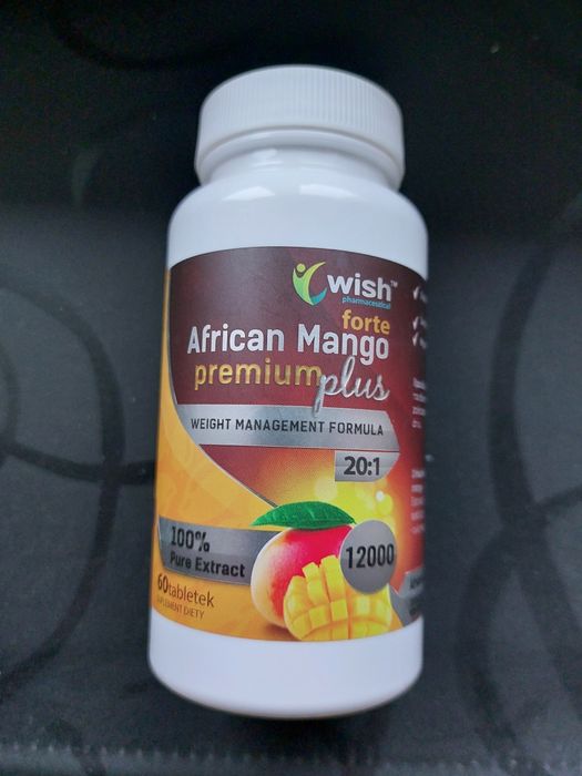 Afrykańskie mango suplement diety na odchudzanie i spalanie tłuszczu