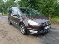 Ford Galaxy Jasna skóra, full wersja, doinwestowany, sprawny, po lekkiej kolizji
