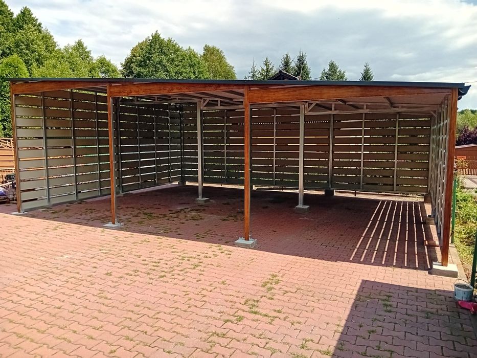 Wiata Panelowa Samochodowa Carport 4x5 4x6 3x5 3x6 5x5 5x6 6x5 6x6