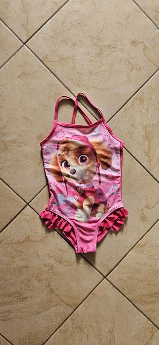 Kostium kąpielowy Skye Różowy psi patrol jednoczęściowy 110 - 116