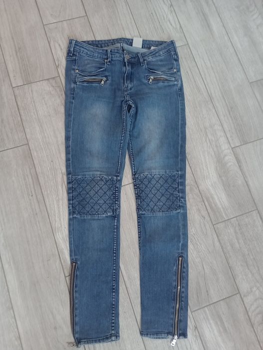 Spodnie jeansowe skinny h&m
