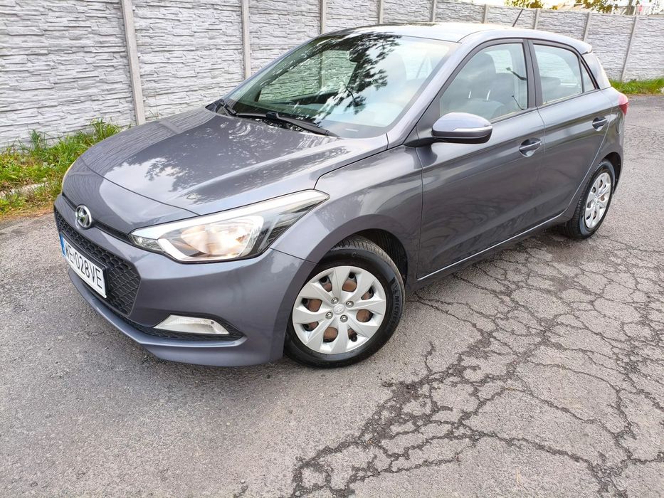 Hyundai i20 1.2 84KM Krajowy z Polskiego Salonu 1 Właściciel Niski Przebieg Klima