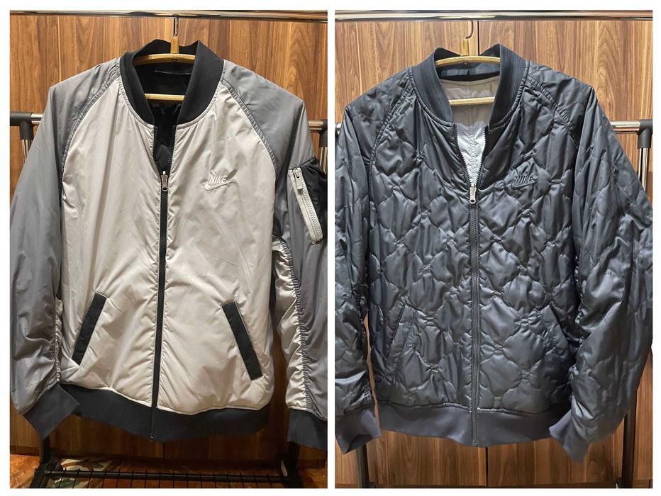 Бомбер Nike Sportswear Synthetic-Fill Reversible Bomber Jacket