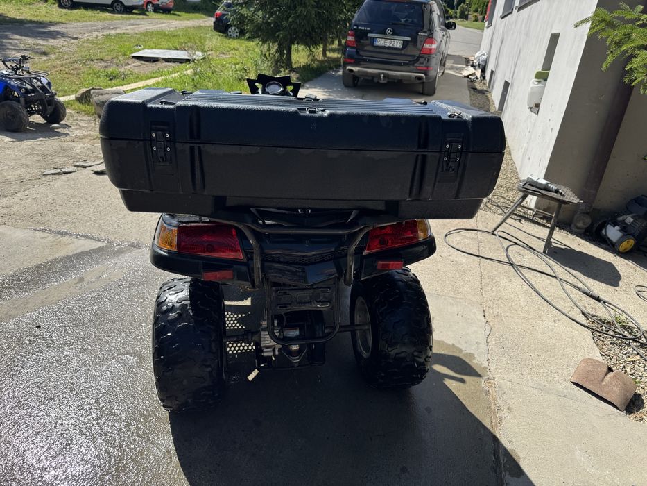 Quad Sym Quadlander 250cc – Idealny Stan, Hak, Kufer, Niski przebieg