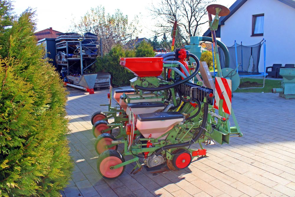 Siewnik do kukurydzy talerzowy NODET Super Stan Transport