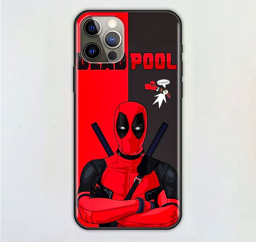 Deadpool Etui dla iPhone 15, 14, 13, 12, 11, Mini, Pro, Max