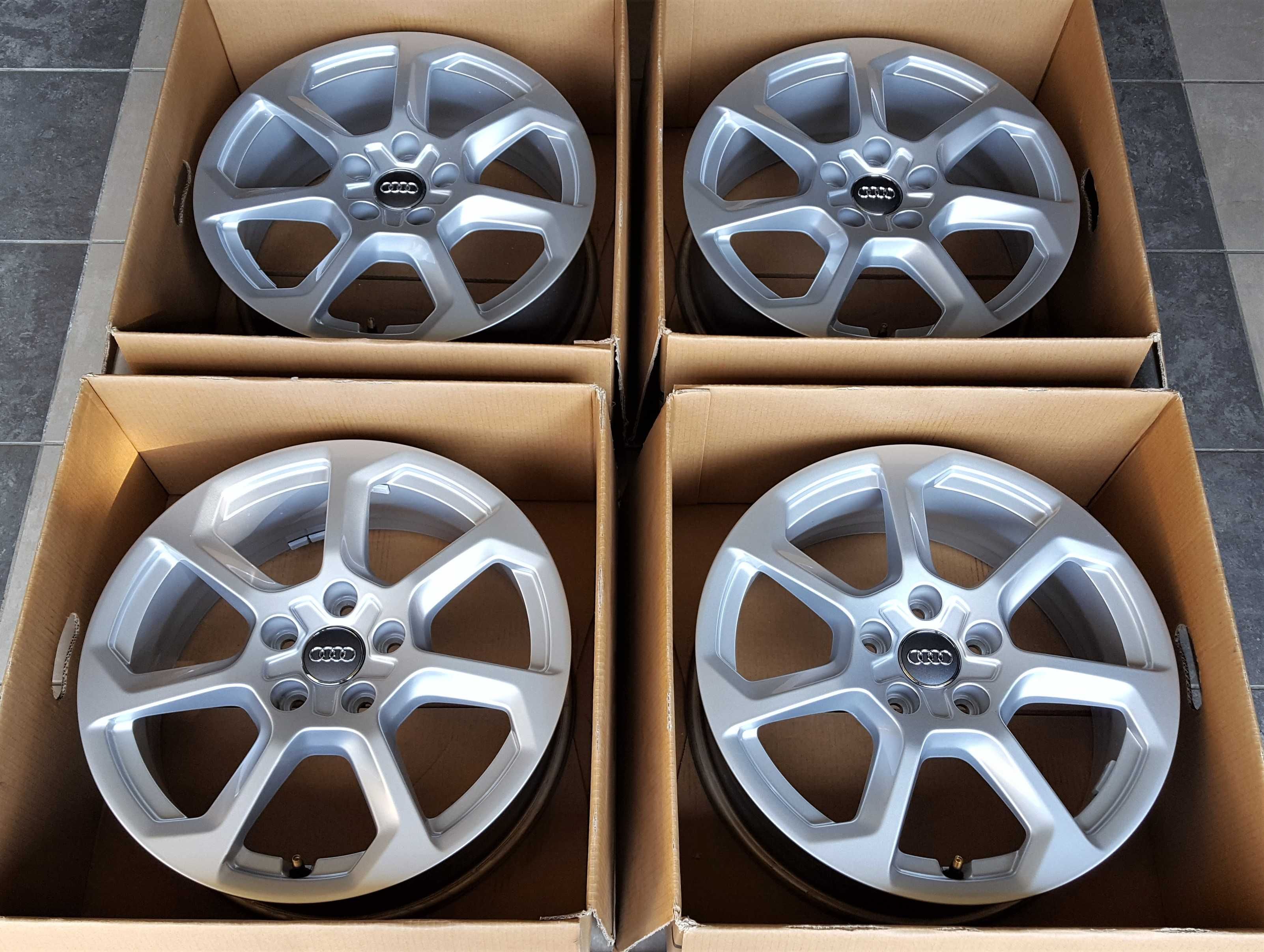 Alufelgi 17 5x112 Audi A3 8P 8V A4 B5 B6 B7 A6 C5 C6 Q2 Q3 TT Nowe 49#