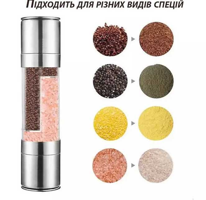 Мельница Duo Grinder  для соли, перца и специй